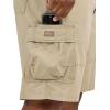 imageLee Mens Big ampamp Tall Extreme Motion Carolina Cargo ShortKansas City Khaki Ripstop