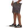 imageLee Mens Big ampamp Tall Extreme Motion Carolina Cargo ShortMortar Gray