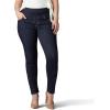 imageLee womens Plus Size Sculpting Slim Fit Skinny Leg Pull on JeanSlumber