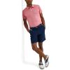 imageLee Mens Golf Series Synthetic Flat Front Chino ShortPeacoat