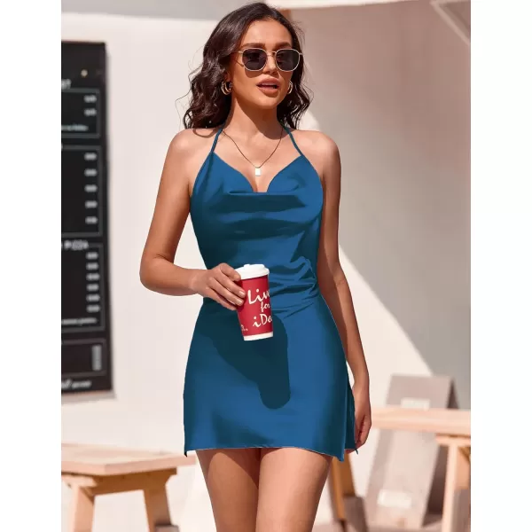 Avidlove Backless Bodycon Dress Halter Spaghetti Strap Dress Mini Club Party DressAvidlove Backless Bodycon Dress Halter Spaghetti Strap Dress Mini Club Party Dress