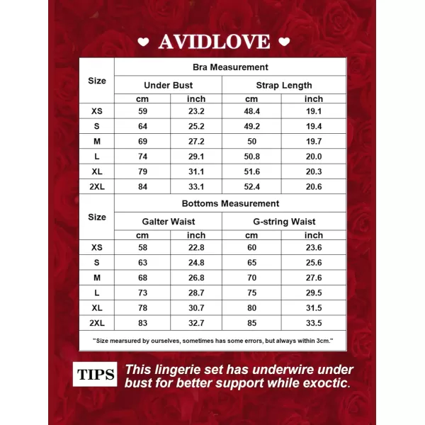 Avidlove Garter Lingerie Set for Women with Underwire 3 Piece Lace Lingerie Set Floral High Waisted Push Up Lingerie SetGreen