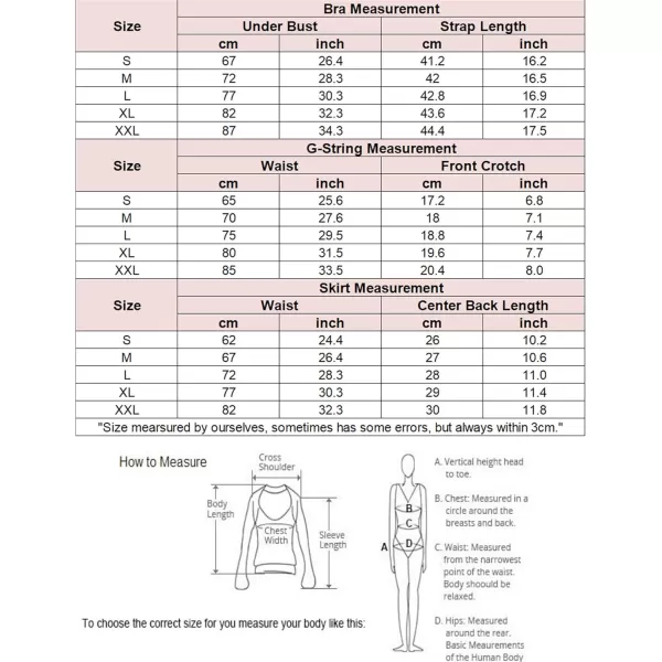 Avidlove Lace Garter Lingerie for Women Mesh Mini Skirt Nightwear Babydoll BodysuitPink