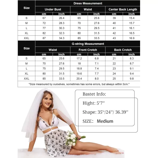 Avidlove Sexy Nightdress for Women Lace Babydoll Mesh Nightgown V Neck Teddy Open Back LingerieBlack Flower