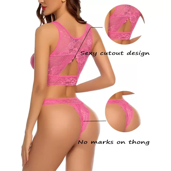 Avidlove Women Sexy Lingerie 2 Piece Lace Babydoll Bra and Panty Set Mini SleepwearAvidlove Women Sexy Lingerie 2 Piece Lace Babydoll Bra and Panty Set Mini Sleepwear