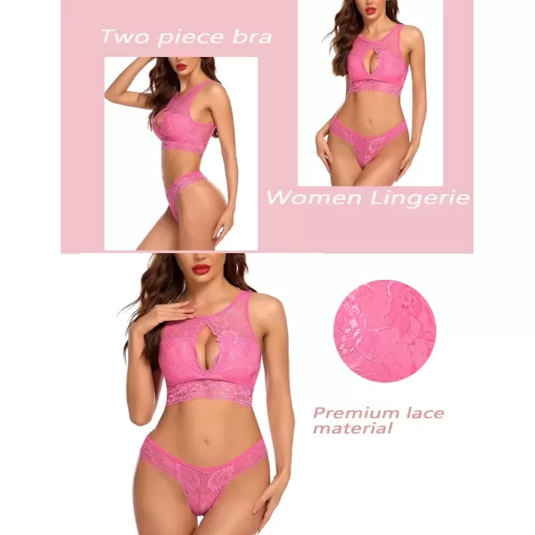 Avidlove Women Sexy Lingerie 2 Piece Lace Babydoll Bra and Panty Set Mini SleepwearAvidlove Women Sexy Lingerie 2 Piece Lace Babydoll Bra and Panty Set Mini Sleepwear