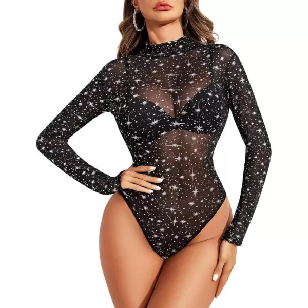 Long Sleeve Sparkle Star