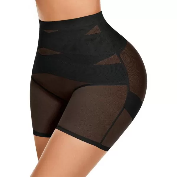 Avidlove Shapewear for Women High Waisted Body Shaper Shorts Butt Lifting Shapewear Tummy Control Thigh Slimmer PantiesBlack