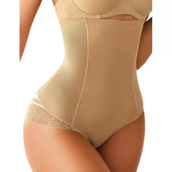 Avidlove Shapewear for Women Tummy Control High Waisted Underwear Women Waist Cincher GirdleKhaki