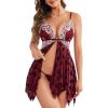 Burgundy Butterfly Print