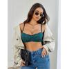 imageAvidlove Womens Sexy Lace Bra Sheer Balconette Underwire Unlined Everyday Bras LingerieBluish Green