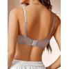imageAvidlove Womens Sexy Lace Bra Sheer Balconette Underwire Unlined Everyday Bras LingerieLight Grey