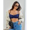imageAvidlove Womens Sexy Lace Bra Sheer Balconette Underwire Unlined Everyday Bras LingerieNavy Blue
