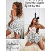 imageAvidlove Lingerie for Women Lace Babydoll Sleepwear Boudoir Outfits Plus Size Langeray XS5XLBwhite Butterfly