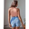 imageAvidlove Womens Fishnet Top Sexy Cut Out Crop Short Hollow Out Cropped Tank TopS M LLight Pink