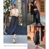 imageAvidlove Womens Satin Half Slip 36quot Lace Long Underskirt SXXLBlack