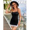 imageAvidlove Lingerie for Women Sexy Chemise Nightgown Slip Sleepwear Lace Babydoll Soft NightdressBlackwhite