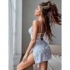 imageAvidlove Women Lingerie Lace Chemise Sexy Nightgown Modal Babydoll Side Slit SleepwearGraystars