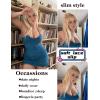 imageAvidlove Womens Nightgown Sexy Lace Sleepwear V Neck Full Slip Chemise Lingerie Cotton Night Gowns Babydoll SleepshirtBlue Green