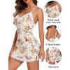 imageAvidlove Womens Nightgown Sexy Lace Sleepwear V Neck Full Slip Chemise Lingerie Cotton Night Gowns Babydoll SleepshirtPattern 8