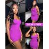 imageAvidlove Womens Nightgown Sexy Lace Sleepwear V Neck Full Slip Chemise Lingerie Cotton Night Gowns Babydoll SleepshirtPurple