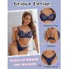 imageAvidlvoe Lingerie for Women Lace Bra and Panty Sets 2 Pieces Sexy Underwear Underwire Lingerie SetNavy Blue