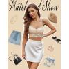 imageAvidlove Lace Bralette for Women V Neck Cami Tank Y2k Camisoles Adjustable Spaghetti Strap Crop TopBeige