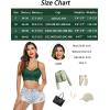 imageAvidlove Lace Bralettes for Women Padded Bralette Camisole Racerback Crop Top Floral Lace Bralettes V NeckDark Green