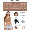 imageAvidlove Lace Bralettes for Women Padded Bralette Camisole Racerback Crop Top Floral Lace Bralettes V NeckKhaki