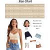 imageAvidlove Lace Bralettes for Women Padded Bralette Camisole Racerback Crop Top Floral Lace Bralettes V NeckLight Yellow