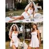 imageAvidlove Women Sexy Sleepwear Lace Chemise Nightgown Full Slip Babydoll SleepwearAwhite