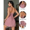 imageAvidlove Women Sexy Sleepwear Lace Chemise Nightgown Full Slip Babydoll SleepwearCherry Red