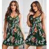 imageAvidlove Women Sexy Sleepwear Lace Chemise Nightgown Full Slip Babydoll SleepwearFloral Green