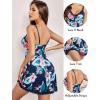 imageAvidlove Women Sexy Sleepwear Lace Chemise Nightgown Full Slip Babydoll SleepwearFlowear Leaves Print