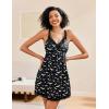 imageAvidlove Women Sexy Sleepwear Lace Chemise Nightgown Full Slip Babydoll SleepwearHalloween Print
