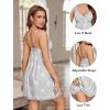 imageAvidlove Women Sexy Sleepwear Lace Chemise Nightgown Full Slip Babydoll SleepwearStar Print