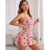 imageAvidlove Womens Lingerie Nightgowns for Women Soft Sexy Ruched Babydoll LingeriePink Love