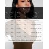 imageAvidlove Bodysuit for Women Long Sleeve Double Lined Tank Top V Neck Bodysuit Tummy Control ShapewearBrown