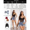 imageAvidlove Bodysuit for Women Sexy Lace Top One Piece Lingerie V Neck Mesh Tops Going Out Cami Naughty Push Up Body Suit SXXLAblack