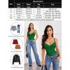 imageAvidlove Bodysuit for Women Sexy Lace Top One Piece Lingerie V Neck Mesh Tops Going Out Cami Naughty Push Up Body Suit SXXLGreen