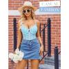 imageAvidlove Bodysuit for Women Sexy Lace Top One Piece Lingerie V Neck Mesh Tops Going Out Cami Naughty Push Up Body Suit SXXLLight Blue