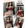 imageAvidlove Bodysuit for Women Sexy Lace Top One Piece Lingerie V Neck Mesh Tops Going Out Cami Naughty Push Up Body Suit SXXLWine Red