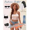 imageAvidlove Bralettes for Women Lace Spaghetti Strap Tank Top Tube Slim Basic CamisoleChampagne