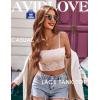 imageAvidlove Bralettes for Women Lace Spaghetti Strap Tank Top Tube Slim Basic CamisoleChampagne