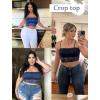 imageAvidlove Bralettes for Women Lace Spaghetti Strap Tank Top Tube Slim Basic CamisoleNavy Blue