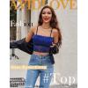 imageAvidlove Bralettes for Women Lace Spaghetti Strap Tank Top Tube Slim Basic CamisoleRoyal Blue