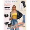 imageAvidlove Bralettes for Women Lace Spaghetti Strap Tank Top Tube Slim Basic CamisoleYellow