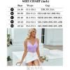 imageAvidlove Lace Bralette for Women V Neck Camisoles Racerback Adjustable Strap Sexy Crop TopsLilac