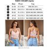 imageAvidlove Lace Bralette for Women V Neck Camisoles Racerback Adjustable Strap Sexy Crop TopsPink