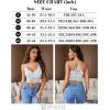 imageAvidlove Lace Bralette for Women V Neck Camisoles Racerback Adjustable Strap Sexy Crop TopsWhite